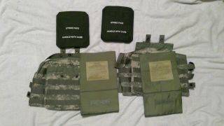 Acu Side Sapi Molle Plate Carriers With Hard And Soft Armor Army Rangers Sof