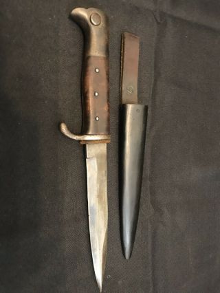 Vintage Ww1 - Ww2 ? German Fighting Knife