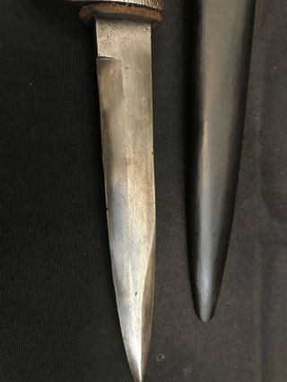 Vintage WW1 - WW2 ? German Fighting Knife 3