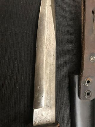 Vintage WW1 - WW2 ? German Fighting Knife 6