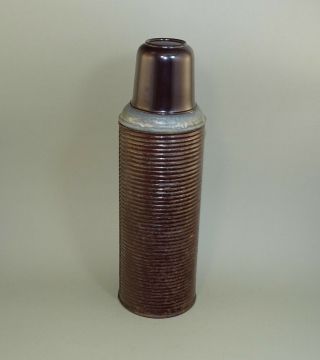 Authentic Bulgarian Ww2 Officer Vacuum Flask Thermos