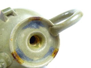 Old Chinese Lonquan Celadon Glazed Zoomorphic Kendi Water pot China 9