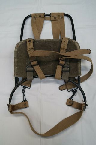 Ww2 British Canadian Foldable Ration Transit Carry Frame Complete