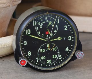 AChS - 1 Soviet aircraft military clock USSR MIG chronograph 25jew bargain 2