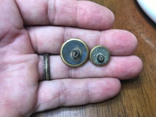 Fantastic Gold Dug Early Civil War Eagle D Coat & Cuff Buttons 8