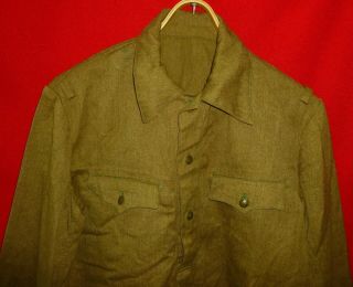 1953 Dated Russian Soviet Army Soldier Uniform Cotton Gimnasterka Tunic Shirt 2