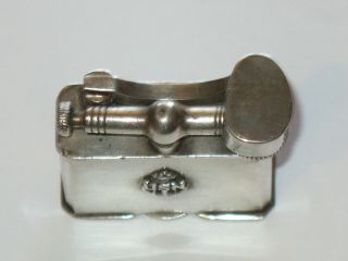 rare MEXICO SILVER LIFT ARM LIGHTER UNITED STATES NAVY EMBLEM w/ SAILORS NAME 6