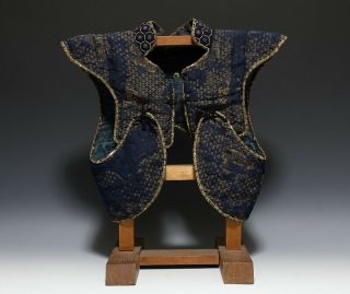 Japan Antique Edo Dragon manchira yoroi Kabuto tsuba koshirae Armor Samurai 武将 2