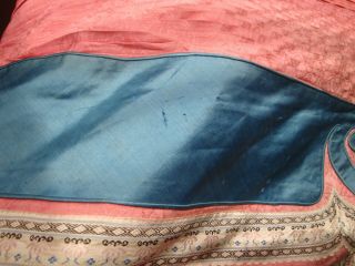 Antique Chinese Embroidered Silk Skirt.  19th cent. 12