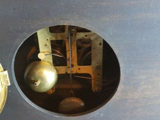 Antique Seth Thomas Adamantine Mantle Clock with Pendulum and Key - 9