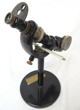 Antique CARL ZEISS Jena 1283 Microscope Anton Kleeman Optiker Wien GEGR 1843 2