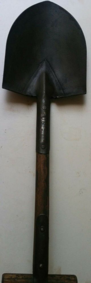 Orig.  Ww2 Military Us Ames 1943 Trench Shovel M - 1910 T - Handle Soldier Salonen