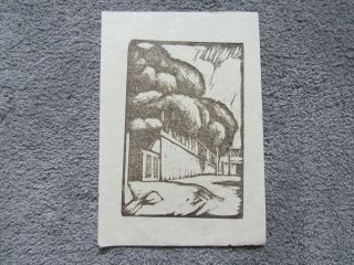 Group of four Japanese Sosaku Hanga woodblock prints 10