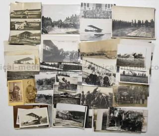Wwi German Aviation Photo Grouping - Many Great Aircraft Photos - Top