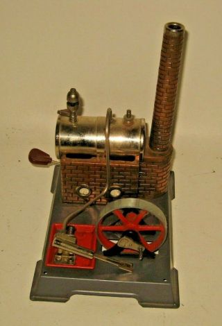 Vintage Wilesco Steam Engine Made In Germany Shape La13