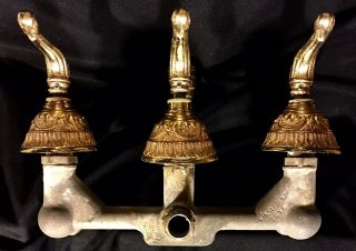 Sherle Wagner Phylrich Shell And Acanthus Tub Faucet & Shower Handles Set