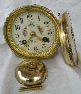 Small French Clock Movement For A Mantle Clock