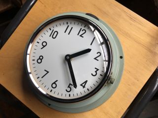 Vintage Industrial Reclaimed Salvaged Citizen Ship Wall Clock - Marine Salvage 2