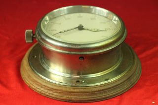 USSR RUSSIAN SOVIET BOAT MARINE MARITIME SHIP BRASS CLOCK 1949 4