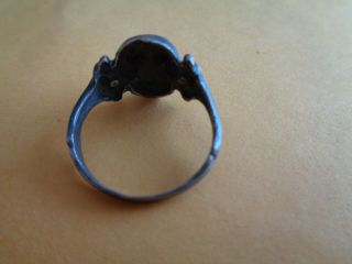 Rare German skull ring size 20 mm. ,  Rudolf Souval badge,  authentic100 2