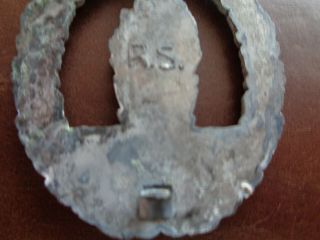 Rare German skull ring size 20 mm. ,  Rudolf Souval badge,  authentic100 7