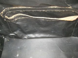Vintage - Antique Black Leather / Medical Doctor ' s Bag 7