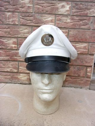 Us Army Military Police Visor Cap - - Germany 1957/58 Date