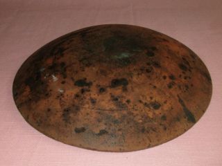 Antique 19th C Redware Stoneware Slip Decorated Pennsylvania Dish Plate 9 5/8 