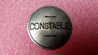 Vintage Obsolete Constable Medal Badge Army Antique 2
