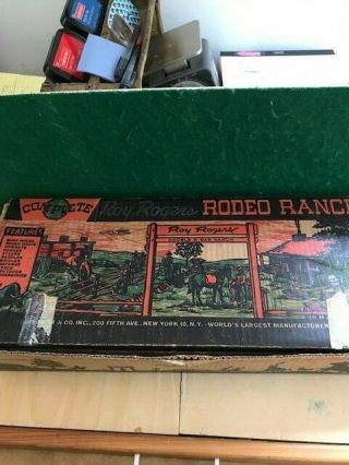 Marx Toys Roy Rogers Double R Bar Rodeo Ranch Set 3985