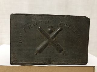 Rare Civil War Us Artillery Friction Primer Tin Box Frankford Arsenal