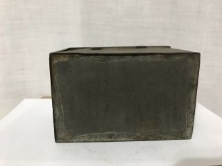 Rare Civil War US Artillery Friction Primer Tin Box Frankford Arsenal 4