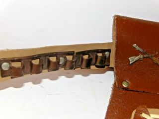 JOHNNY YUMA THE REBEL WESTERN TV HOLSTER & BELT OLD NICK ADAMS VINTAGE 4