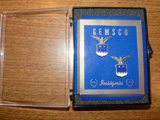 Obsolete Us Air Force Aid - De - Camp To Usaf Major General Collar Insignia Gemsco