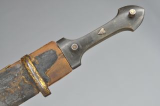 Antique Imperial Russian Caucasian Georgian Turkish Dagger Sword Gold Kindjal