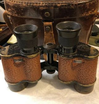 Vintage Bausch & Lomb 30mm Prism Stereo Military Binoculars Army Signal Corps