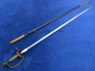 GERMAN COURT ALEX COPPEL SOLINGEN TRIPLE ETCHED SWORD AND SCABBARD 2