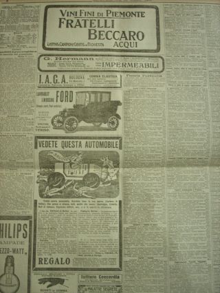 1915 ITALIAN NEWSPAPERS WW1 BALKANS SERBIA BULGARIA GREECE FRANCE 6