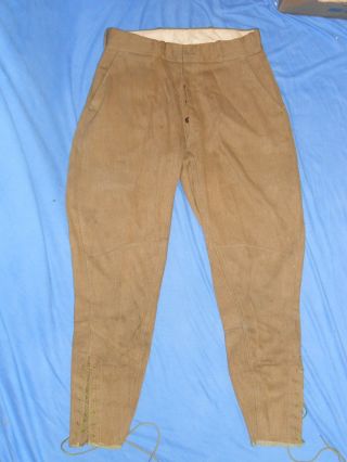 Wwi Us Army Aef Doughboy Uniform Pants Jodhpurs Breeches Trousers Military War