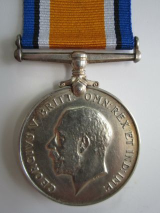 Canada Ww1 British War Medal - Pte.  G.  Couillard 163rd Canadian Inf.  Battalion