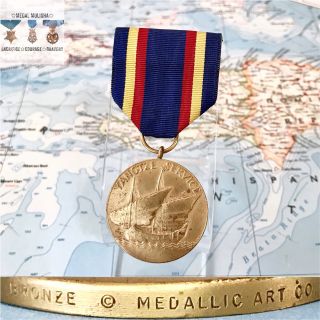 U.  S.  Navy Yangtze Service Medal Medallic Art Co.  Contract
