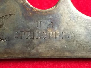 Civil War Era U.  S.  Springfield Lock Plate 3