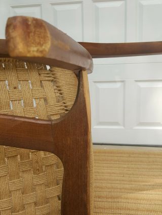 Hans Wegner Style Rope Folding Chair only 9