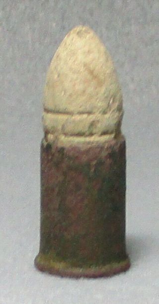 Civil War Relic Spencer Carbine Copper Cartridge & Bullet Found In Central Va