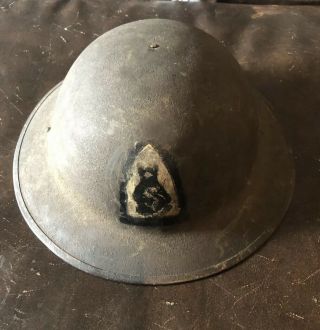 World War 1 Siberian Expedition Helmet Siberia