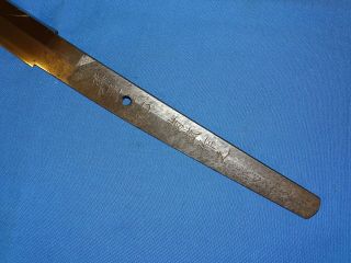 WWII Japanese Samurai Sword Shin - Gunto,  Manchurian Steel KOA ISSHIN MANTETSU 6