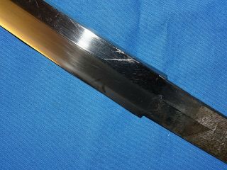 WWII Japanese Samurai Sword Shin - Gunto,  Manchurian Steel KOA ISSHIN MANTETSU 7