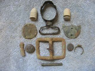 Dug Relics From The Battle Of Cedar Creek - Shenandoah Valley,  Va.