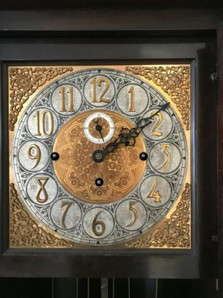 Grandfather clock - Colonial Mfg Co 3