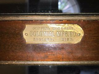 Grandfather clock - Colonial Mfg Co 5